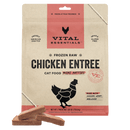 Vital Essentials Frozen Raw Chicken Mini Patties for Cats 28 oz