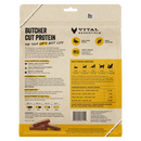 Vital Essentials Frozen Raw Duck Mini Patties for Cats back of bag