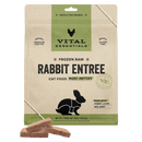 Vital Essentials Frozen Raw Rabbit Mini Patties for Cats 28 oz