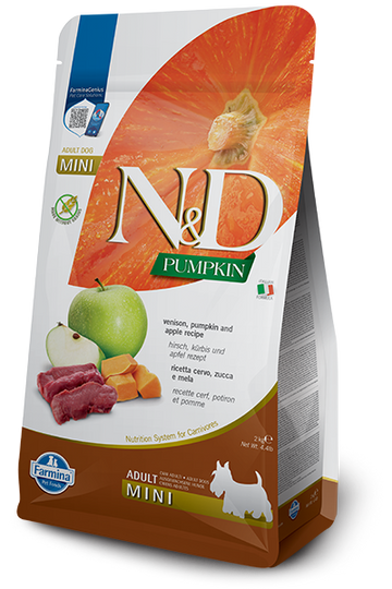 Farmina - N&D Pumpkin - Venison, Apple & Pumpkin Mini (Dry Dog Food)