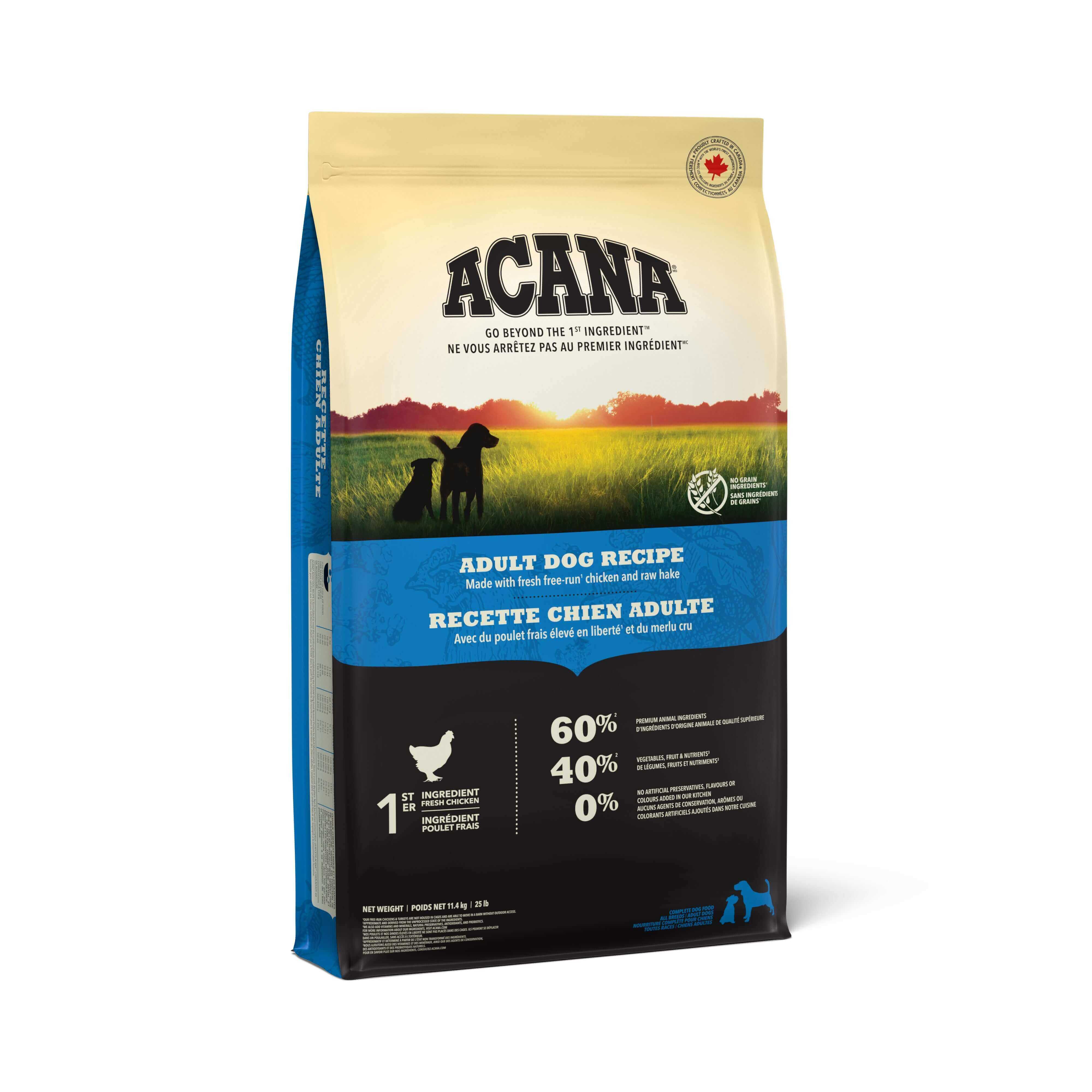 Acana Adult Dog Recipe (Dry Dog Food)