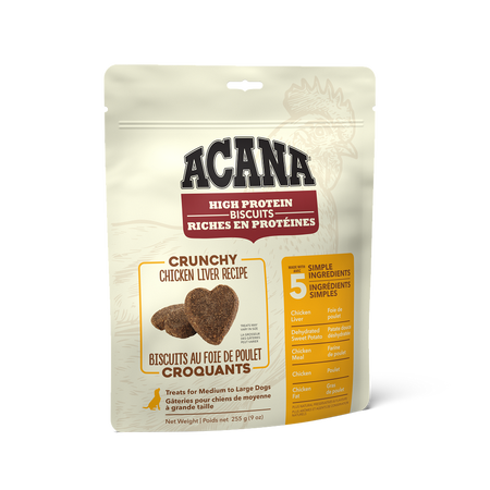 Acana - High-Protein Biscuits - Crunchy Chicken Liver Recipe (For Dogs)