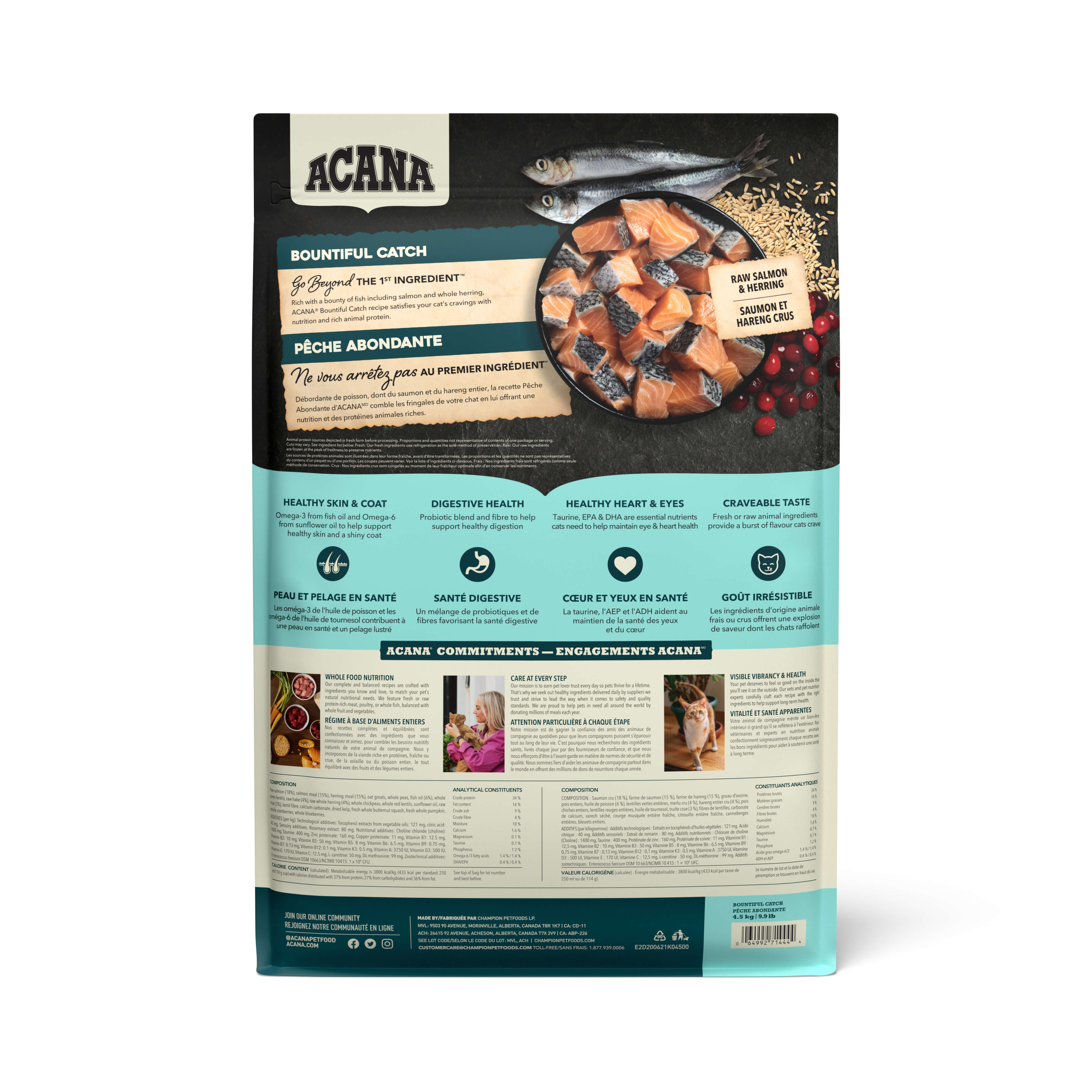 Acana - Premium - Bountiful Catch (Dry Cat Food)