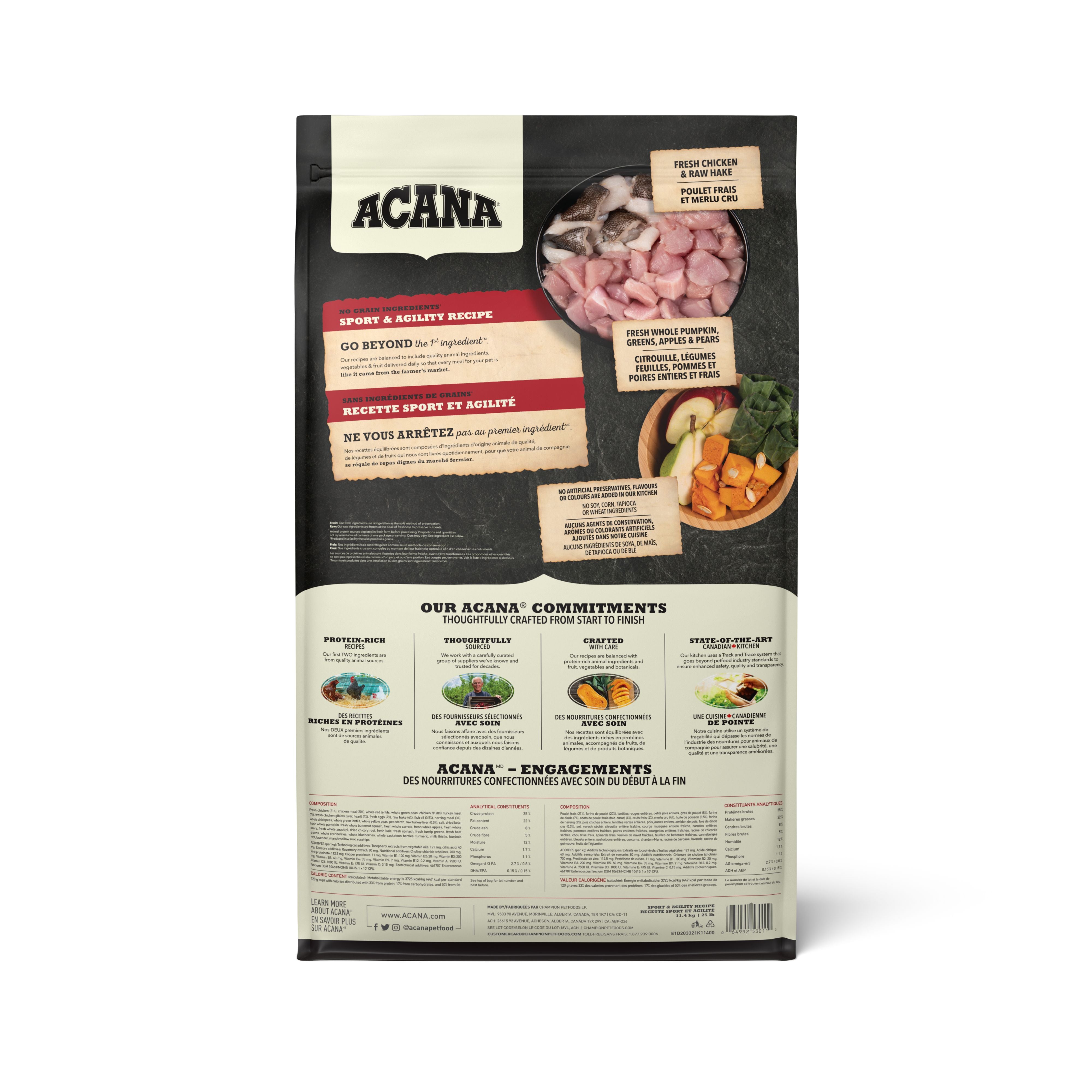 Acana - Sport & Agility (Dry Dog Food)