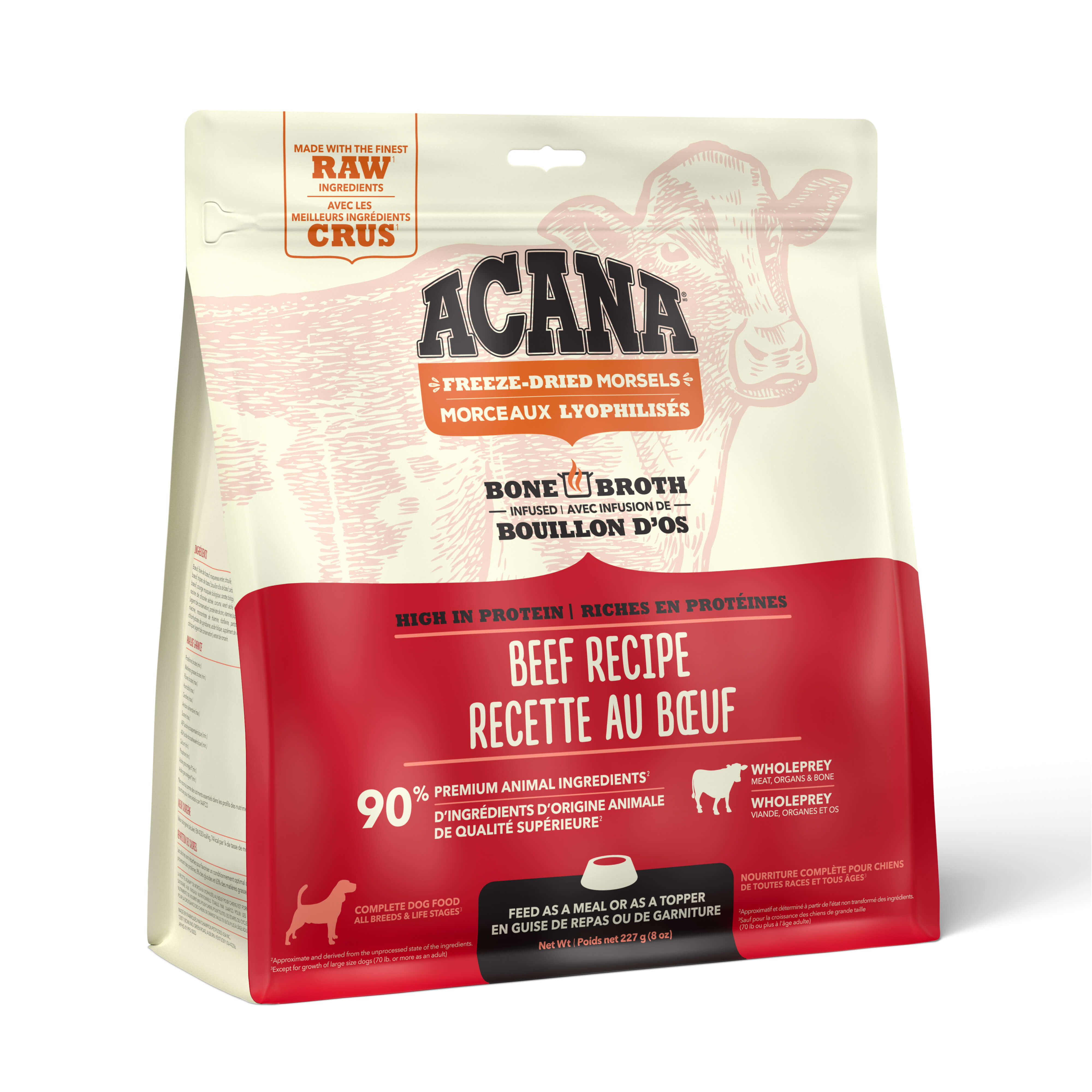 Acana - Freeze-Dried Beef Recipe Morsels (For Dogs)