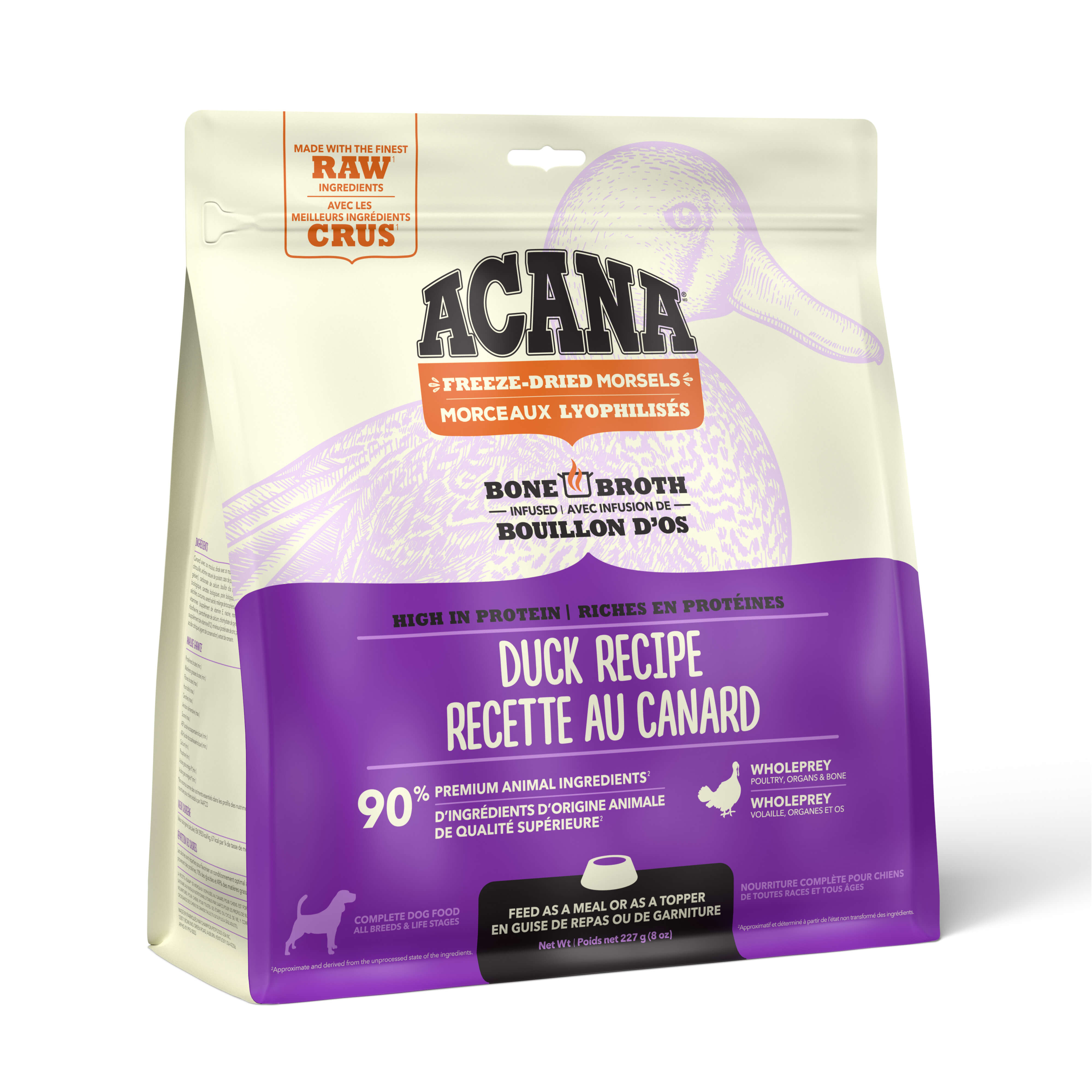Acana - Freeze-Dried Duck Recipe Morsels (For Dogs)