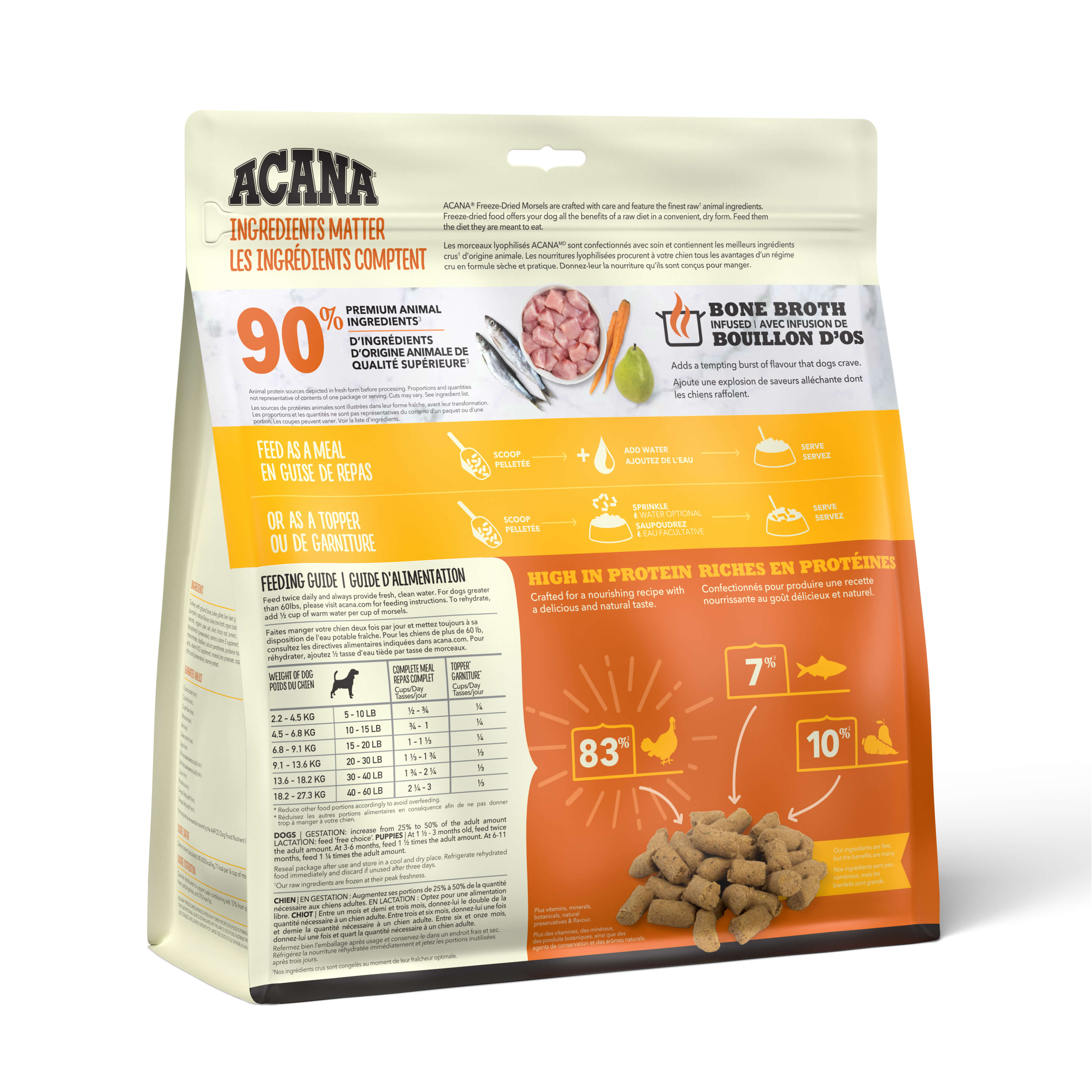 Acana - Freeze-Dried Free-Run Turkey Recipe Morsels (For Dogs)