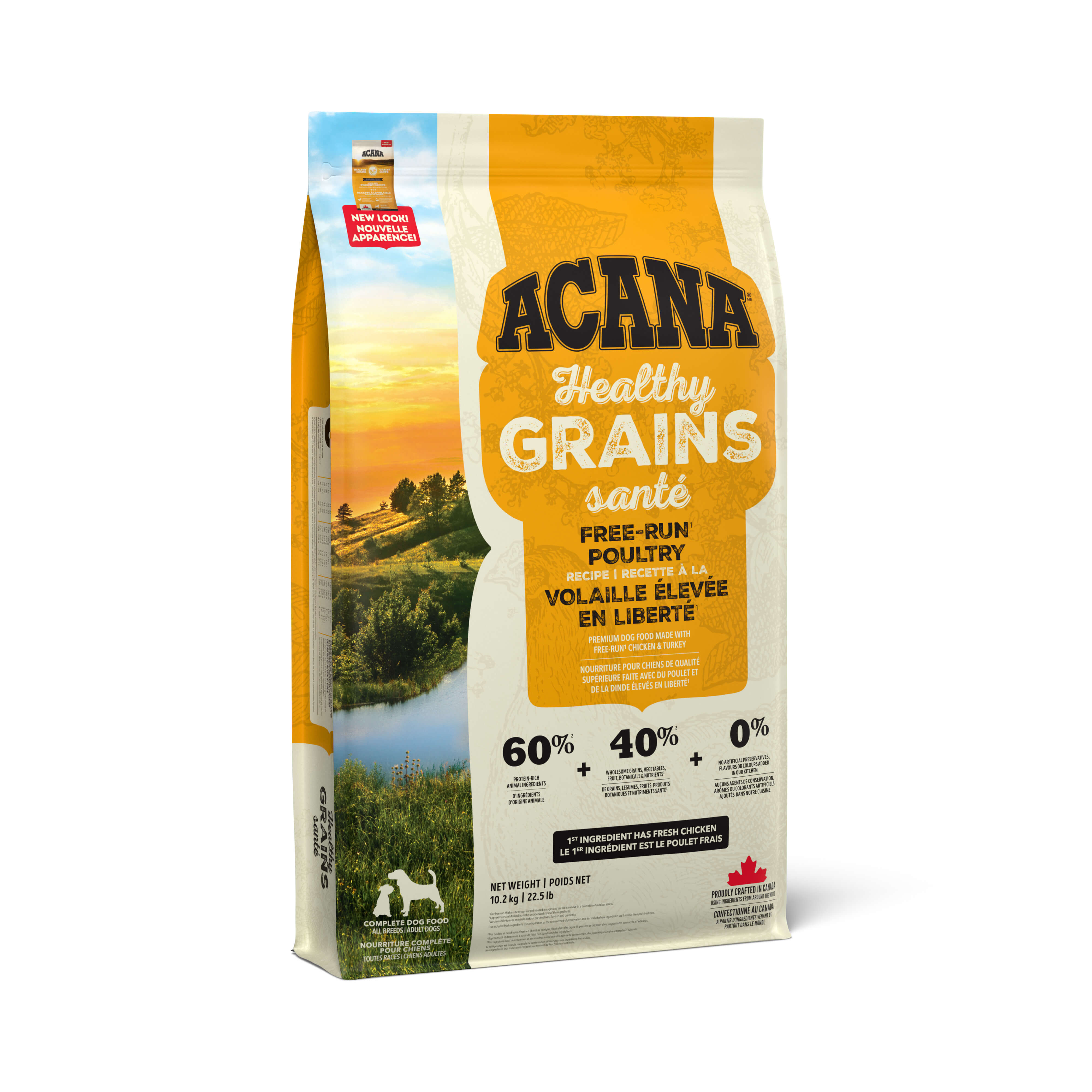 Acana - Healthy Grains - Free-Run Poultry (Dry Dog Food)