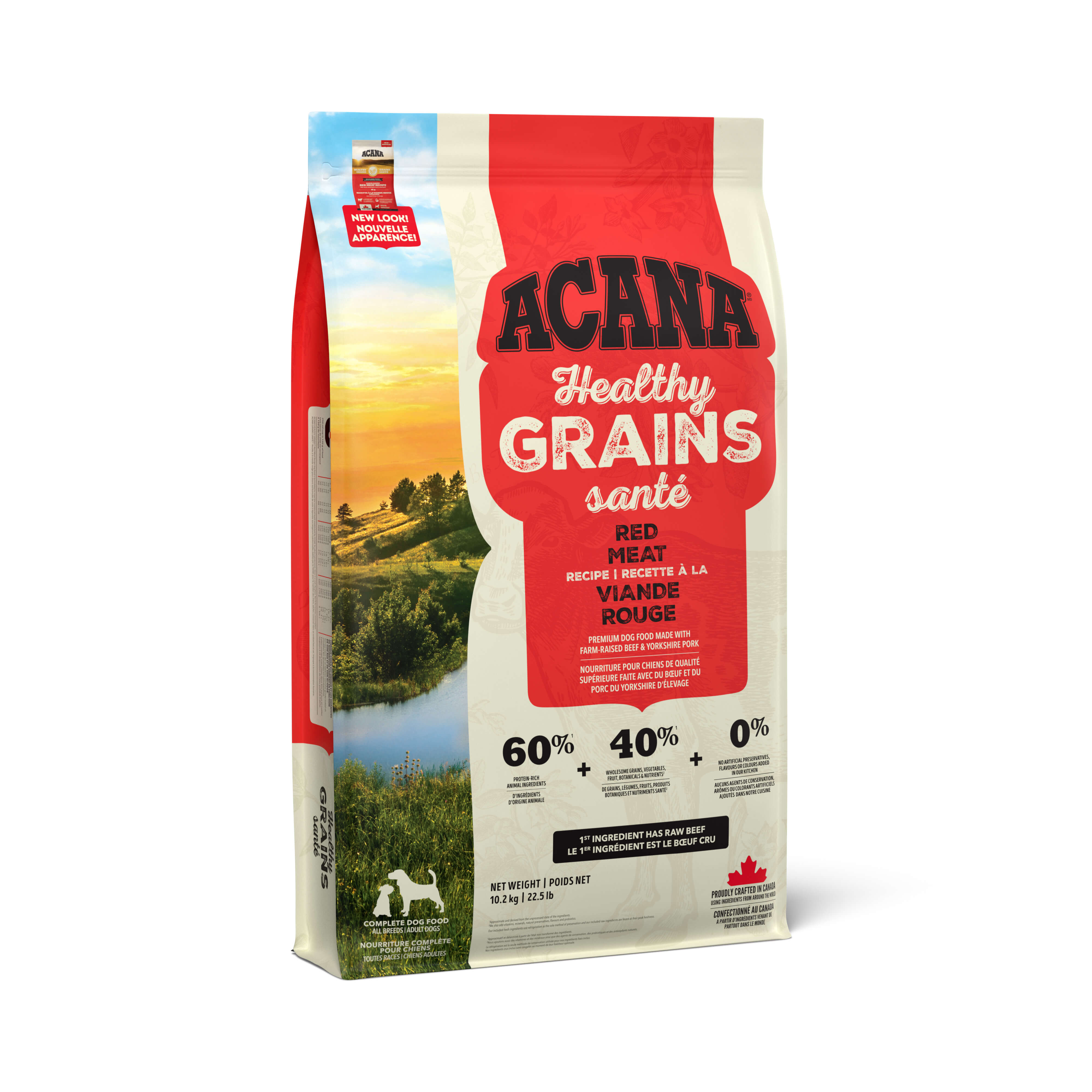 Acana - Healthy Grains - Red Meat Recipe (Dry Dog Food)