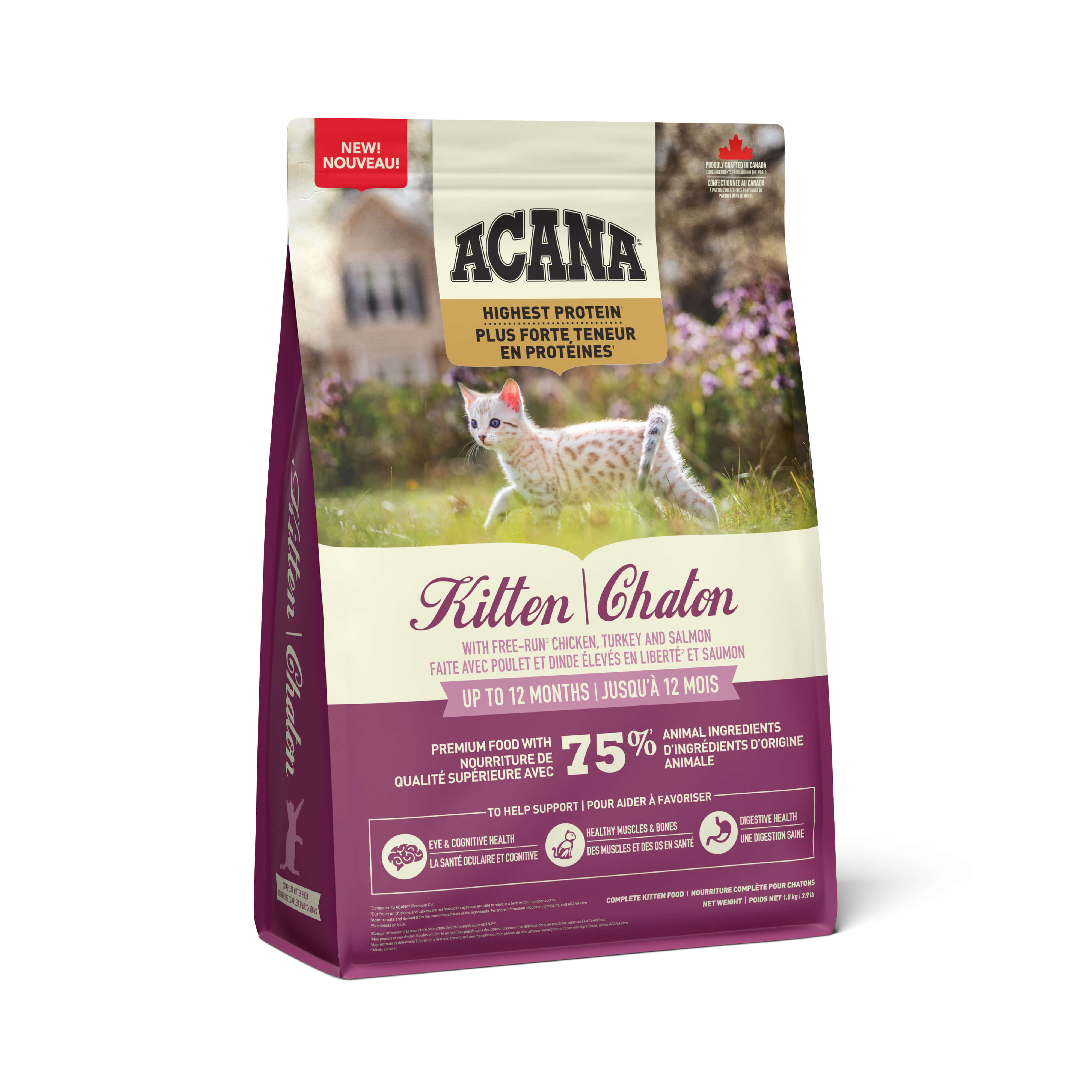 Acana - Highest Protein Kitten Recipe (Dry Cat Food)