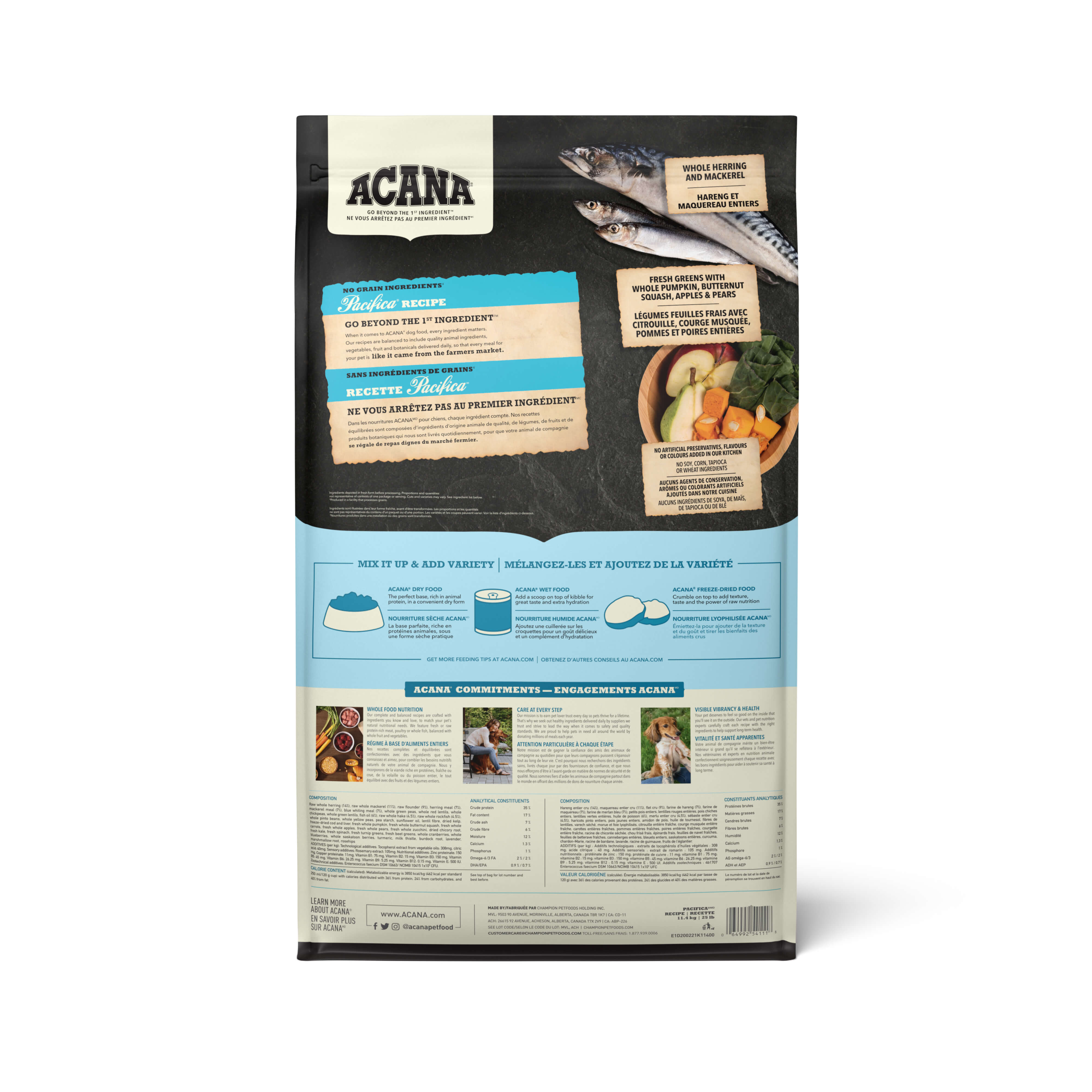 Acana - Highest Protein - Pacifica (Dry Dog Food)