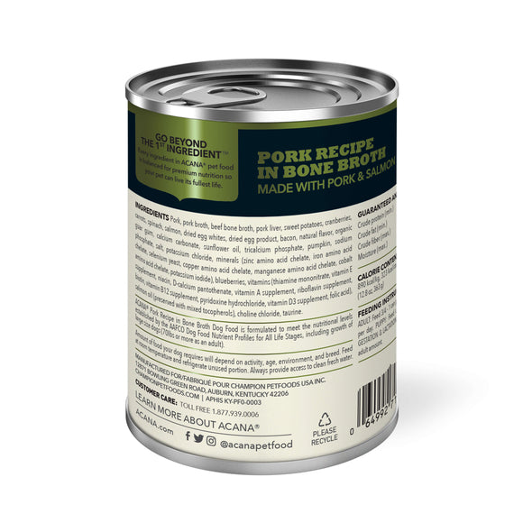 Acana - Premium Chunks - Pork Recipe in Bone Broth (Wet Dog Food)