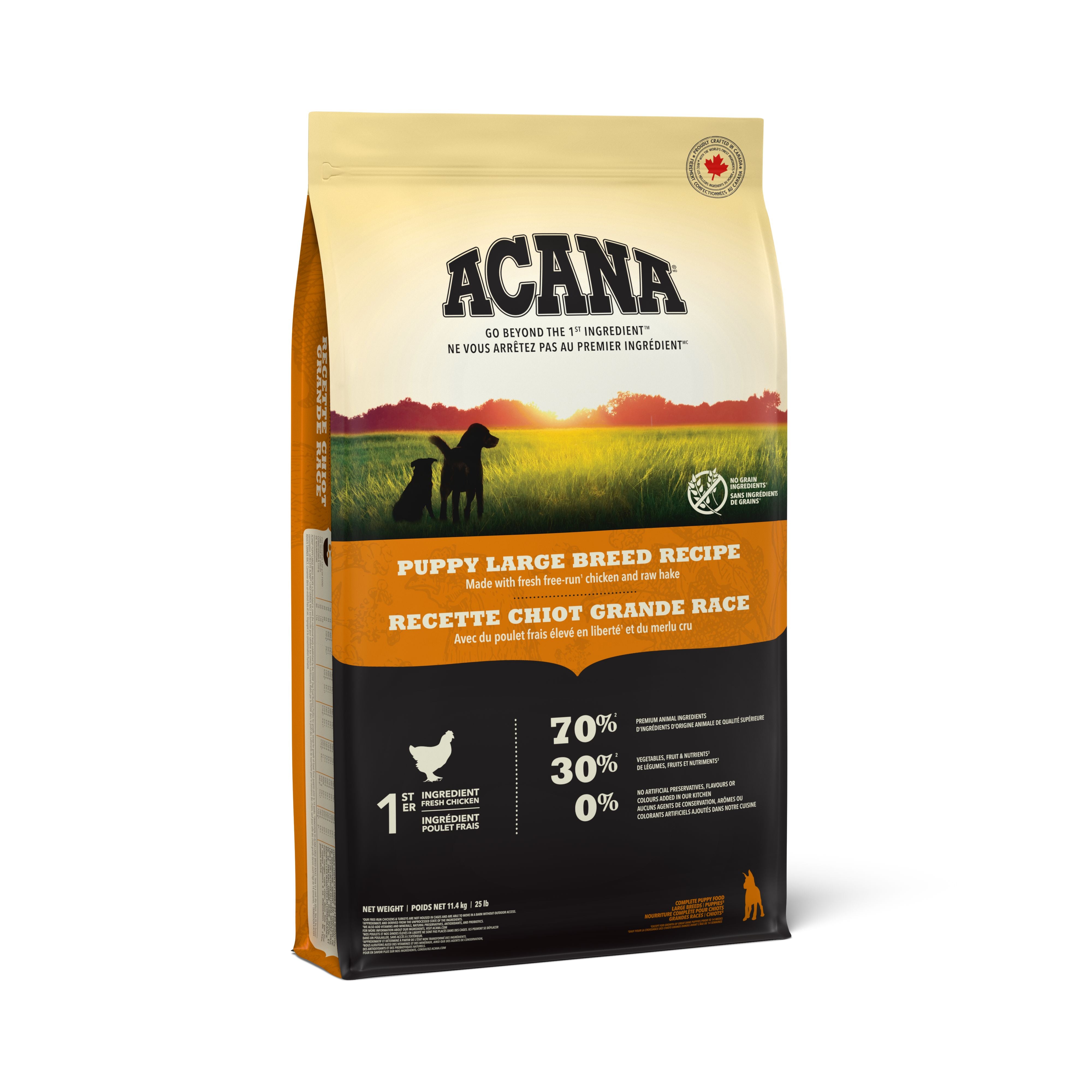 Acana - Puppy Large Breed Recipe (Dry Dog Food)