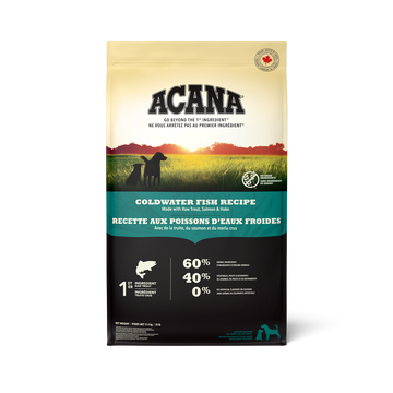 ACANA Coldwater Fish Recipe grain-free dry dog food bag