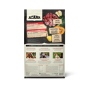 ACANA Red Meat Recipe bag back with ingredients and guaranteed analysis