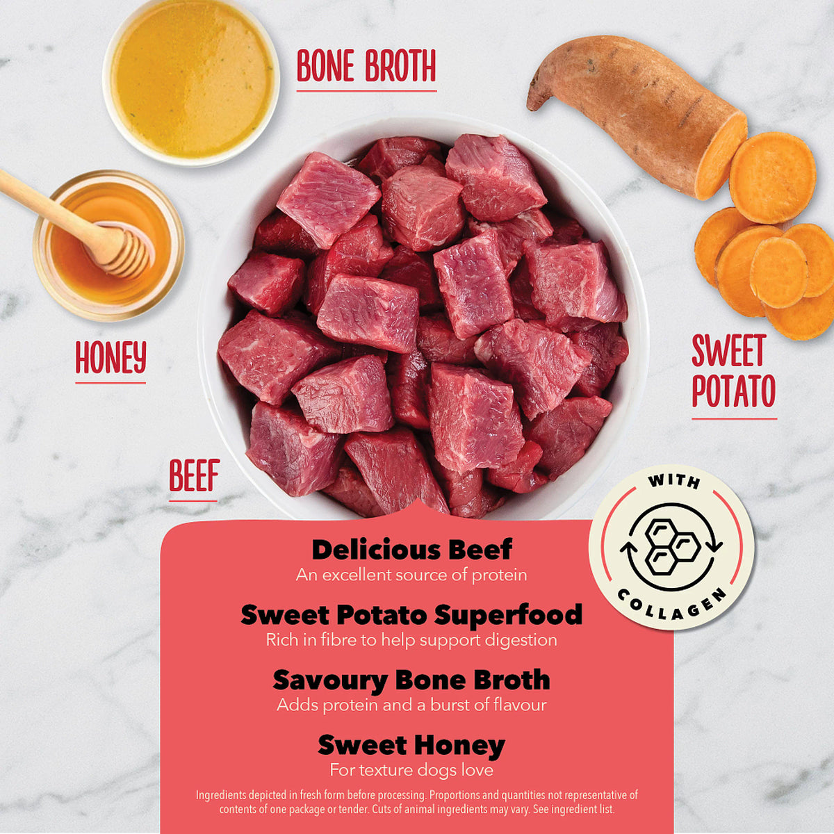 Acana - Chewy Strips - Beef Recipe (For Dogs)