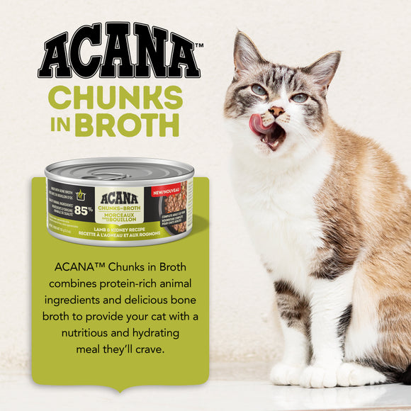 Acana - Chunks in Broth - Lamb & Kidney Recipe (Wet Cat Food)