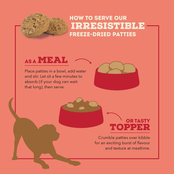 Acana - Freeze-Dried Beef Recipe Patties (For Dogs)
