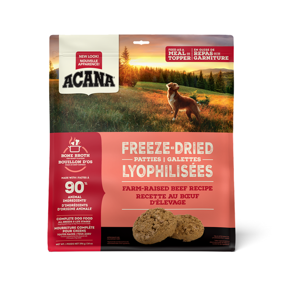 Acana - Freeze-Dried Beef Recipe Patties (For Dogs)