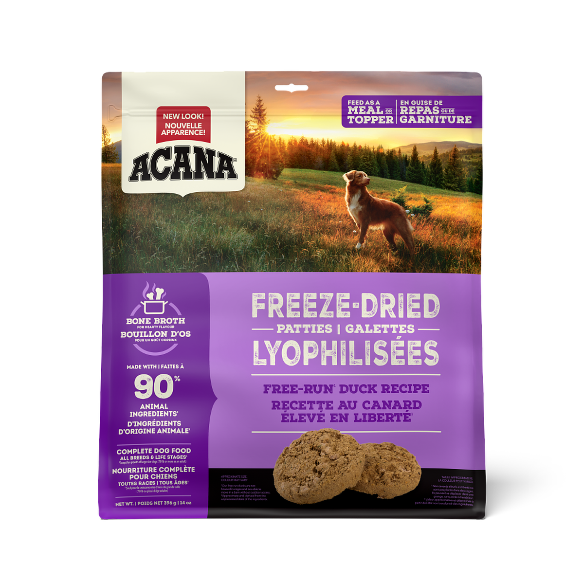 Acana - Freeze-Dried Duck Recipe Patties (For Dogs)