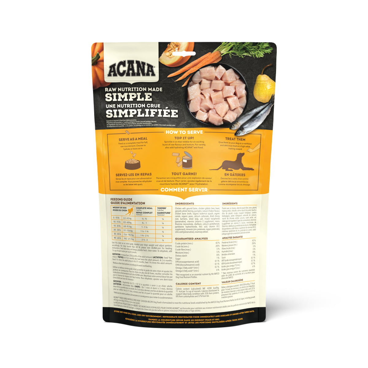 Acana - Freeze-Dried Free-Run Chicken Recipe Morsels (For Dogs)