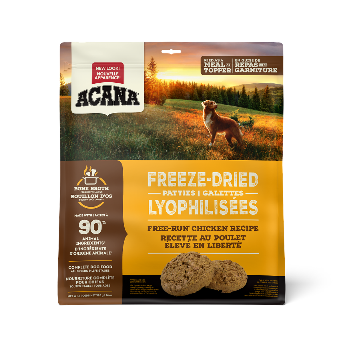 Acana - Freeze-Dried Free-Run Chicken Recipe Patties (For Dogs)