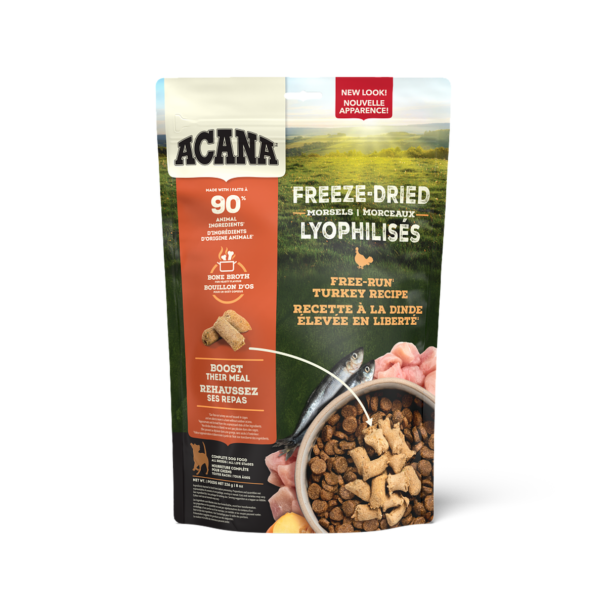 Acana - Freeze-Dried Free-Run Turkey Recipe Morsels (For Dogs)