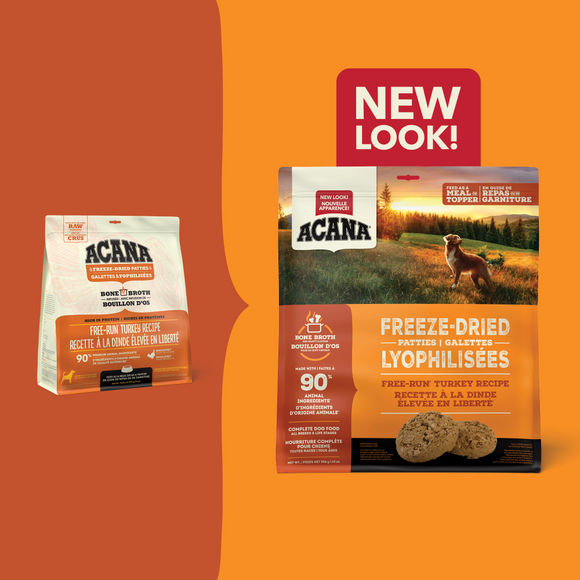 Acana - Freeze-Dried Free-Run Turkey Recipe Patties (For Dogs)