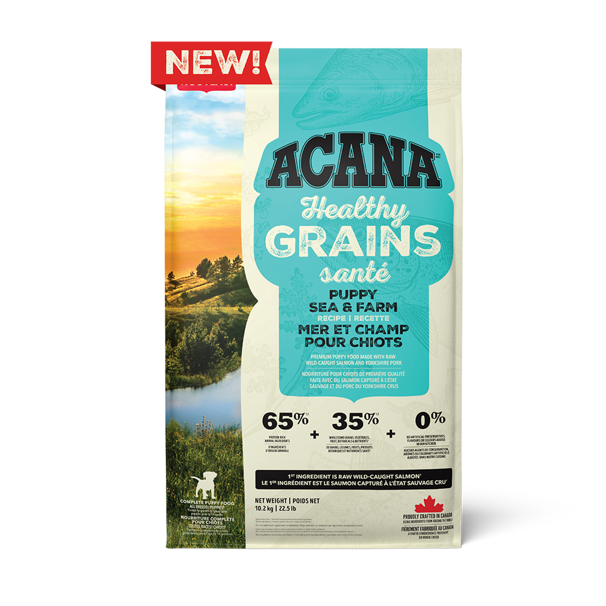 Acana - Healthy Grains - Sea to Farm Puppy Recipe (Dry Dog Food)