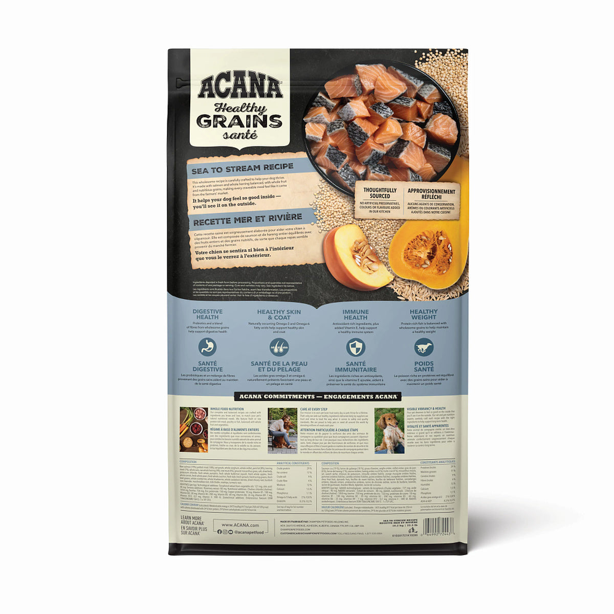 Acana - Healthy Grains -Sea to Stream Recipe (Dry Dog Food)