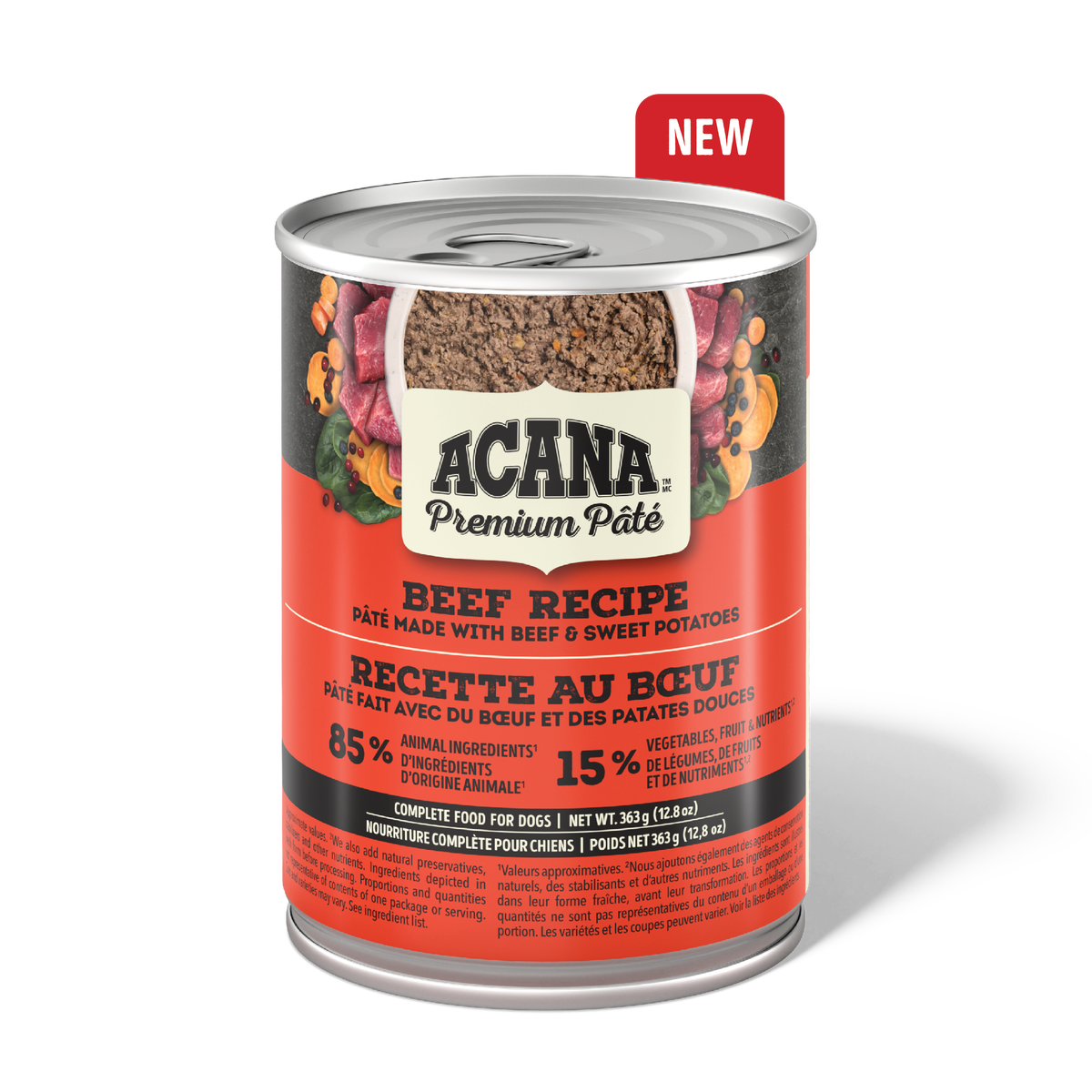 Acana - Premium Pate - Beef Recipe (Wet Dog Food)