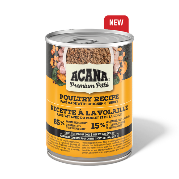 Acana - Premium Pate - Poultry Recipe (Wet Dog Food)