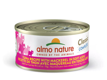 Almo Nature - Classic Complete Tuna Recipe With Mackerel In Soft Aspic (Wet Cat Food)
