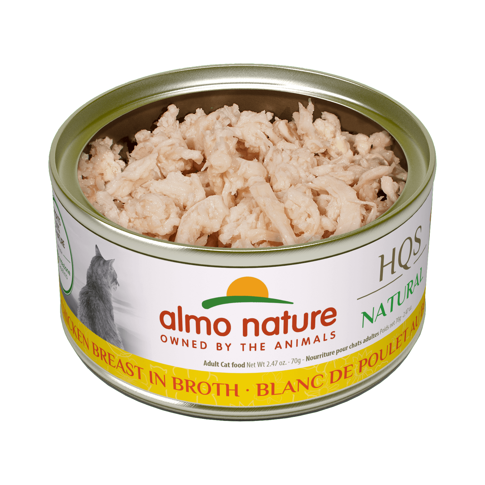 Almo Nature - HQS Natural Chicken Breast in Broth (Wet Cat Food)