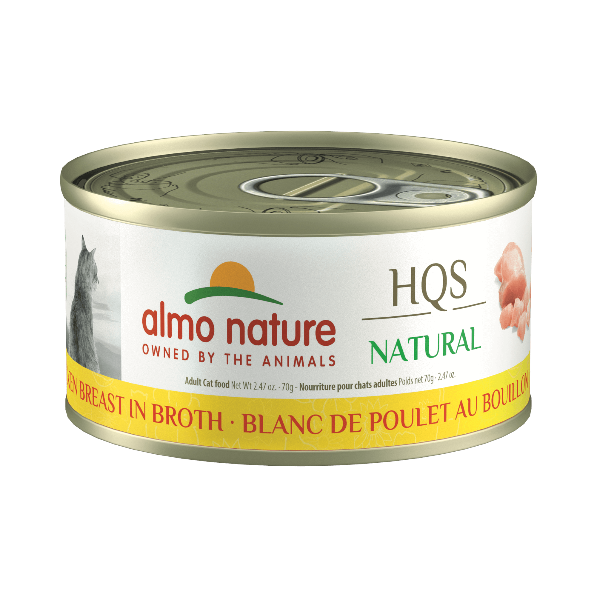 Almo Nature - HQS Natural Chicken Breast in Broth (Wet Cat Food)