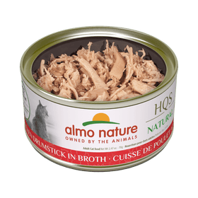 Almo Nature - HQS Natural Chicken Drumstick in Broth (Wet Cat Food)