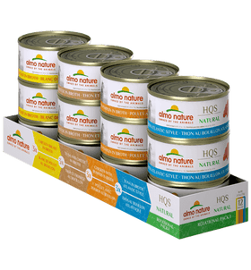Almo Nature - HQS Natural Chicken & Tuna Variety Pack (Wet Cat Food)