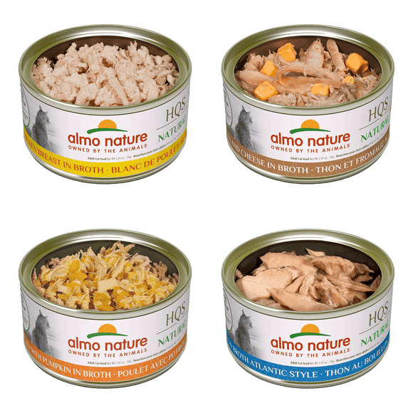 Almo Nature - HQS Natural Chicken & Tuna Variety Pack (Wet Cat Food)