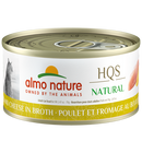 Almo Nature - HQS Natural Chicken and Cheese in Broth (Wet Cat Food)