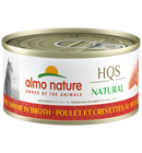 Almo Nature - HQS Natural Chicken and Shrimps in Broth (Wet Cat Food)