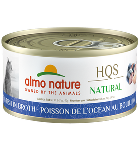 Almo Nature - HQS Natural Ocean Fish in Broth (Wet Cat Food)