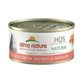 Almo Nature - HQS Natural Salmon in Broth (Wet Cat Food)
