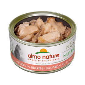 Almo Nature - HQS Natural Salmon in Broth (Wet Cat Food)