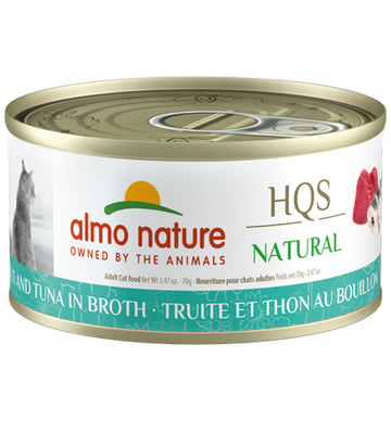 Almo Nature - HQS Natural Trout and Tuna in Broth (Wet Cat Food)