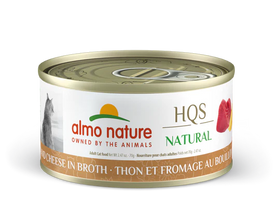 Almo Nature - HQS Natural Tuna and Cheese in Broth (Wet Cat Food)