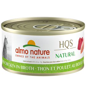 Almo Nature - HQS Natural Tuna and Chicken in Broth (Wet Cat Food)