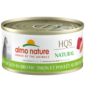 Almo Nature - HQS Natural Tuna and Chicken in Broth (Wet Cat Food)