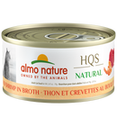 Almo Nature - HQS Natural Tuna and Shrimps in Broth (Wet Cat Food)