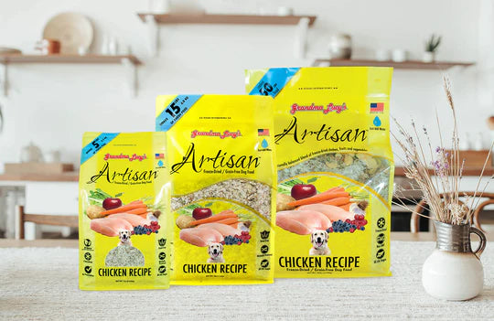 Grandma Lucy's - Artisan - Freeze Dried Chicken Recipe (For Dogs)