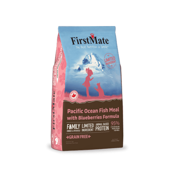 FirstMate - Pacific Ocean Fish Meal With Blueberries Formula (For Cats)